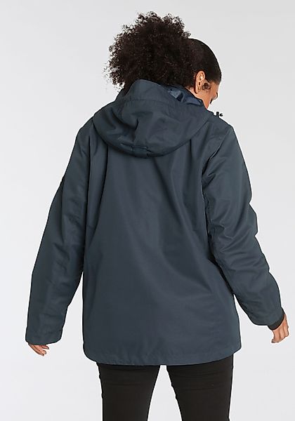 Polarino 3-in-1-Funktionsjacke, (2 St.), mit Kapuze, Außenjacke: 3.000mm Wa günstig online kaufen