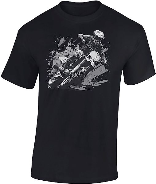 Baddery Print-Shirt Motocross T-Shirt: "Dirt Rush" günstig online kaufen