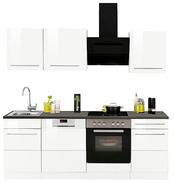 KOCHSTATION Küchenzeile KS-Trient, Breite 220 cm, wahlweise mit E-Geräten, günstig online kaufen