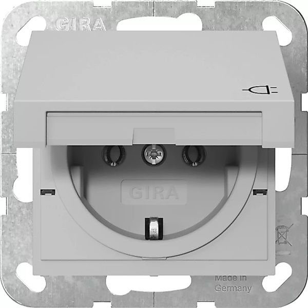 Gira Steckdose KD Grau 4454015 günstig online kaufen