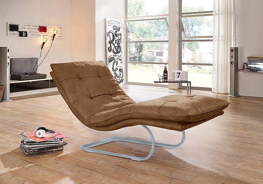 W.SCHILLIG Relaxliege »daily dreams«, in Waffelkissen-Optik, wahlweise mit günstig online kaufen