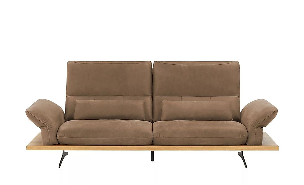 W.SCHILLIG Leder Sofa  Imperia - braun - 220 cm - 71 cm - 99 cm - Polstermö günstig online kaufen
