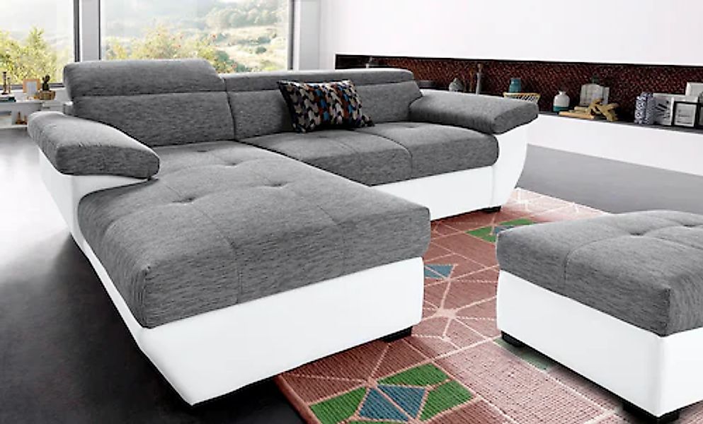 COTTA Polstergarnitur »Speedway L-Form«, (Set), Set bestehend aus: Ecksofa günstig online kaufen