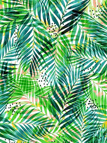 Poster / Leinwandbild - Jungle Palm günstig online kaufen