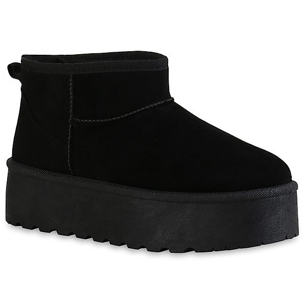VAN HILL 840485 Plateaustiefelette Damen Warm günstig online kaufen