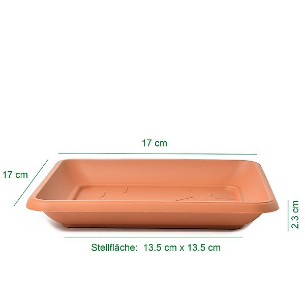 KAGM Blumentopfuntersetzer Untersetzer für Blumenkübel Blumentof günstig online kaufen