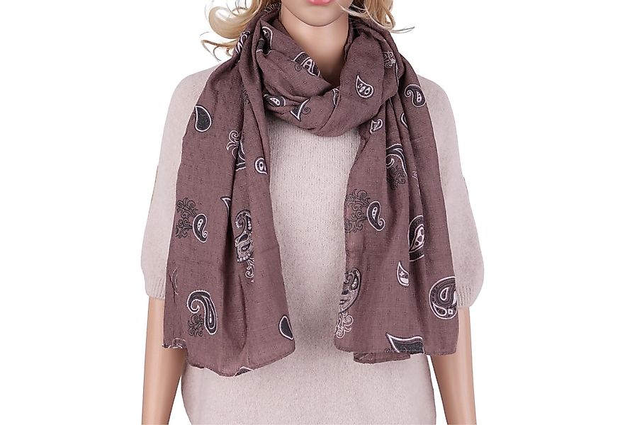 MIRROSI Modeschal Weicher & Leicht Großes Schal, ca.90x180cm, Paisley Print günstig online kaufen