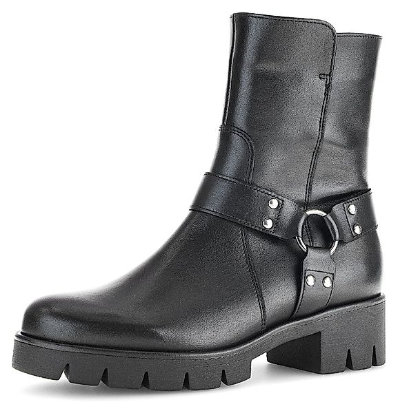 Gabor Bikerboots, Blockabsatz, Stiefelette, Boots mit günstig online kaufen