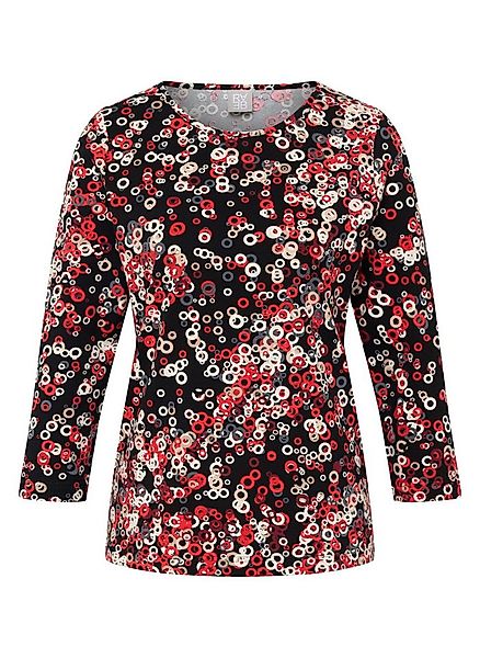 Rabe 3/4-Arm-Shirt mit Rundhals, gemustert günstig online kaufen