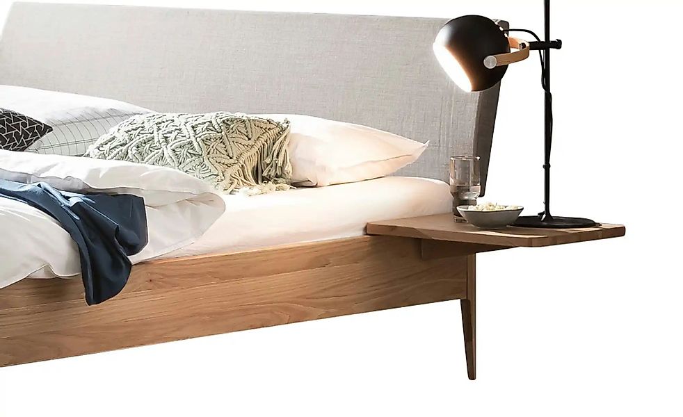 HASENA Massivholzbett in Eiche Fanano ¦ holzfarben ¦ Maße (cm): B: 166 H: 8 günstig online kaufen