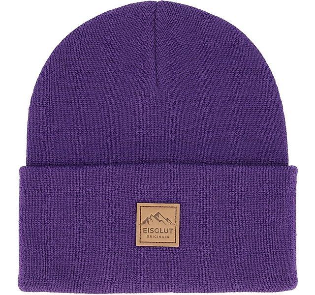 Eisglut Strickmütze Chestero Stickmütze - Pflaume günstig online kaufen