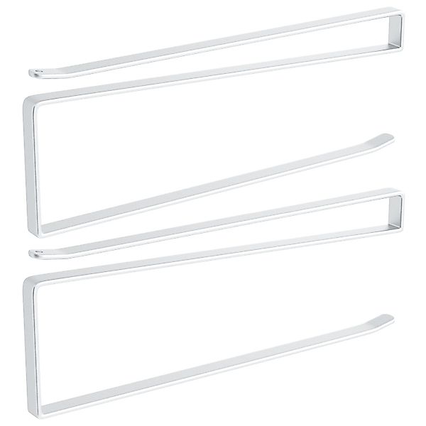 Intirilife Küchenrollenhalter, (2x Papierrollenhalterung in Weiß günstig online kaufen