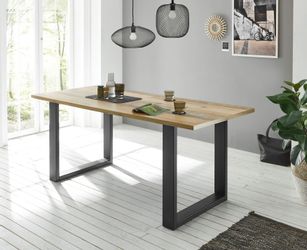 Home affaire Esstisch "SHERWOOD" in modernem Holz Dekor, Breite 180 cm günstig online kaufen