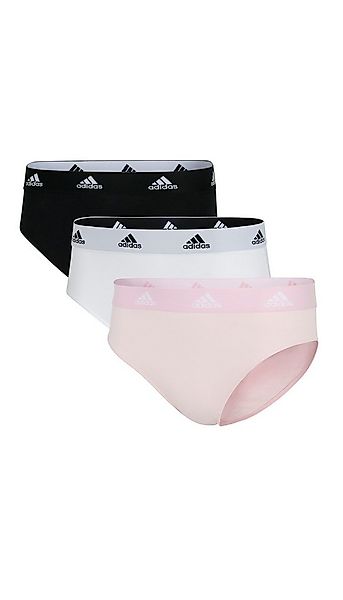 adidas Sportswear Bikinislip Active Comfort Cotton (3er Pack) Logo-Web-Bund günstig online kaufen