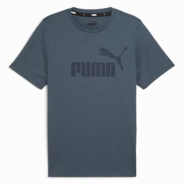 PUMA T-Shirt Herren T-Shirt - ESS Logo Tee, Rundhals, (Packung, 1er Pack) günstig online kaufen