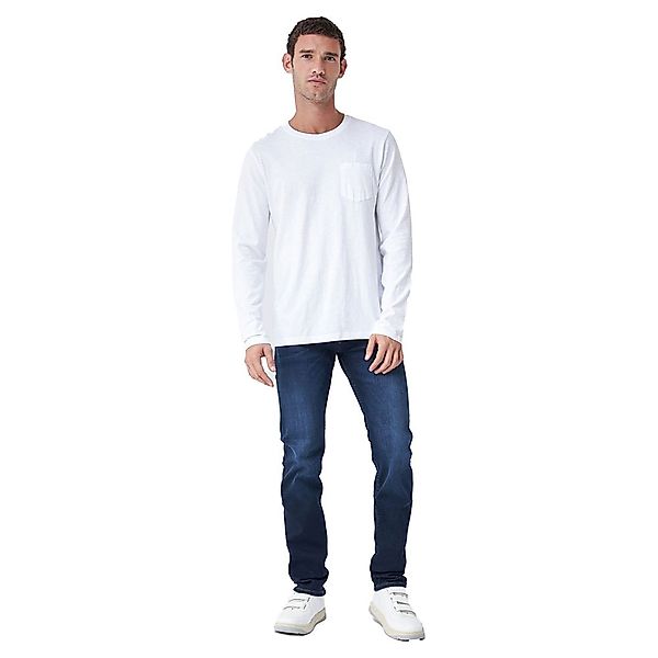 Salsa Jeans 126403-000 / Pocket Embroidery Pullover L White günstig online kaufen