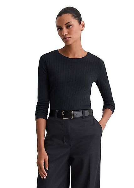 Marc O'Polo Langarmshirt aus Organic-Cotton-Modal-Mix günstig online kaufen