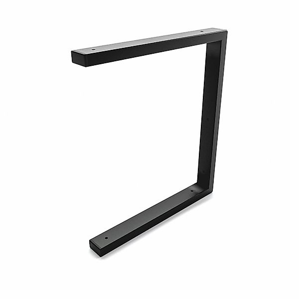 HEVVA Waschtischhalterung LAHN 35 cm Tief 1 Halter Schwarz günstig online kaufen