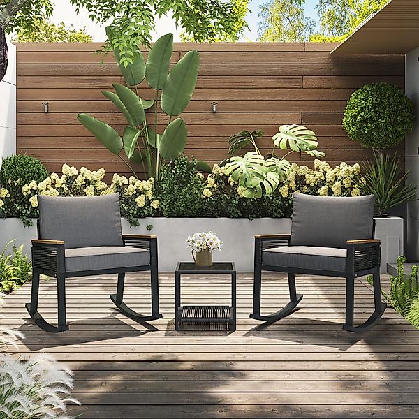 KLAM HOME Balkonset Balkonmöbel-Sets Bistroset mit günstig online kaufen