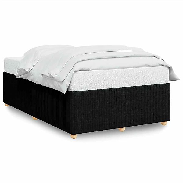 vidaXL Bettgestell ohne Matratze Schwarz 120x200 cm Stoff 3284930 günstig online kaufen