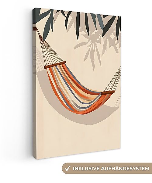 OneMillionCanvasses® Leinwandbild Hängematte - Bunt - günstig online kaufen