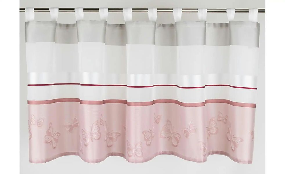 Schlaufen Panneaux   ¦ grau ¦ Synthetik ¦ Maße (cm): B: 140 H: 50 Gardinen günstig online kaufen