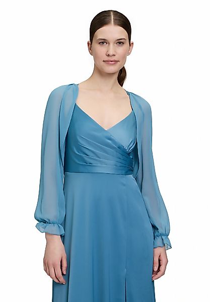 Vera Mont Bolerojacke "Damen Bolero-Jacke mit gekräuseltem Ausschnitt" günstig online kaufen