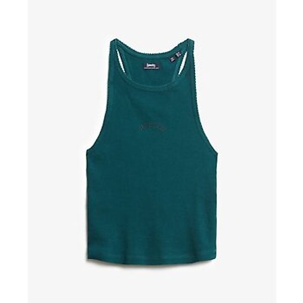 Superdry  Tank Top Débardeur à dos nageur et logo femme  Essential günstig online kaufen
