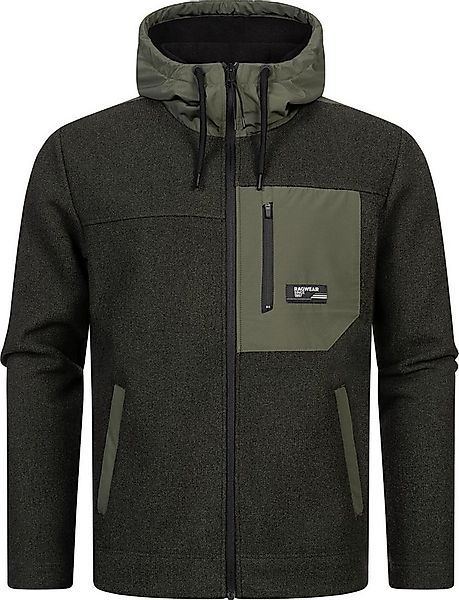 Ragwear Fleecejacke Brodney Stylische Herren Übergangsjacke mit Brusttasche günstig online kaufen