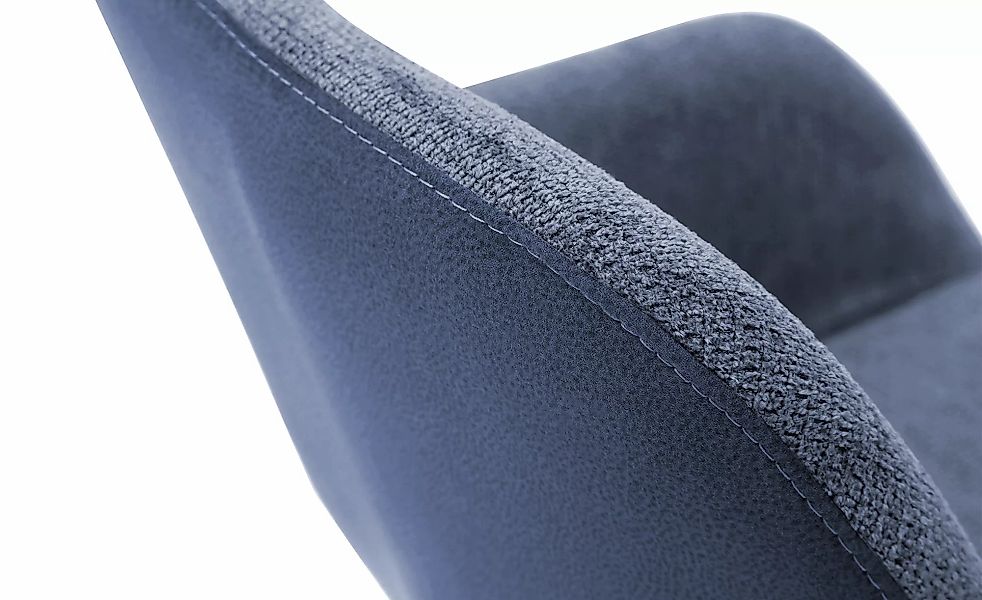Woodford Armlehnstuhl  Lucina ¦ blau ¦ Maße (cm): B: 56 H: 86 T: 64.0 Stühl günstig online kaufen