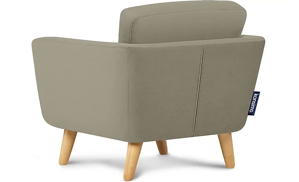 KONSIMO Sessel  Tagio ¦ beige ¦ Maße (cm): B: 86 H: 80 Polstermöbel > Sesse günstig online kaufen