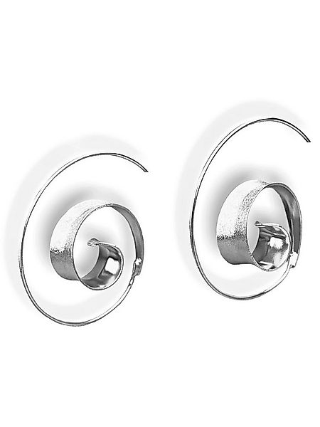 MadamLili Paar Ohrhänger Spiral Ohrringe aus 925 Sterling Silber Boho Triba günstig online kaufen