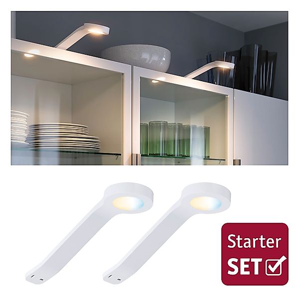 Paulmann "Clever Connect LED Spot Mike Tunable White 2x2,5W 12VA Weiß matt" günstig online kaufen