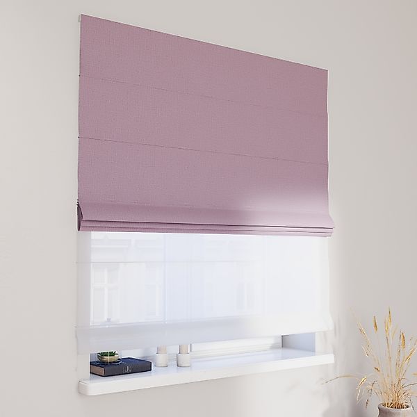 Dekoria Doppelraffrollo Duo, violett, 50 x 60 cm günstig online kaufen