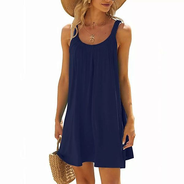 KIKI Strandkleid Damen Strandkleid Sommer Freizeitkleid Sommerkleid günstig online kaufen