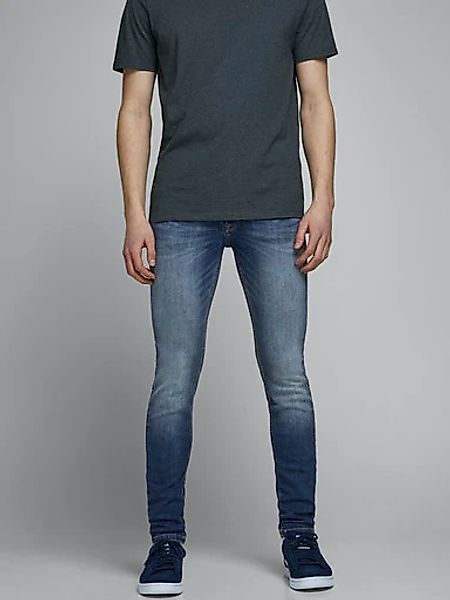 Jack & Jones Skinny-fit-Jeans JJILIAM Skinny Jeans mit Used-Waschung für sc günstig online kaufen