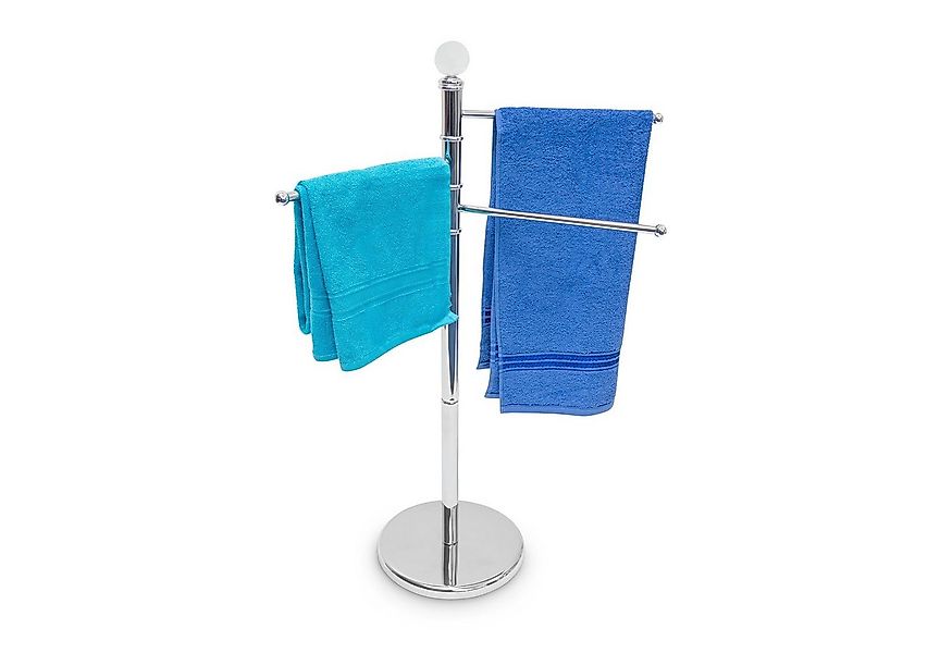relaxdays Handtuchständer Edelstahl 3 armig günstig online kaufen