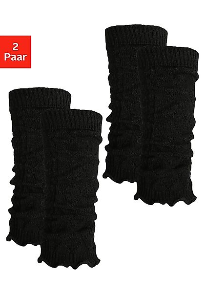 Lavana Stulpensocken Packung, 2 Stk. tlg. mit Zopfstrickmuster günstig online kaufen