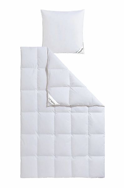 Home affaire Daunenbettdecke + Kopfkissen "Köniz, Bettdecke 135x200&155x220 günstig online kaufen