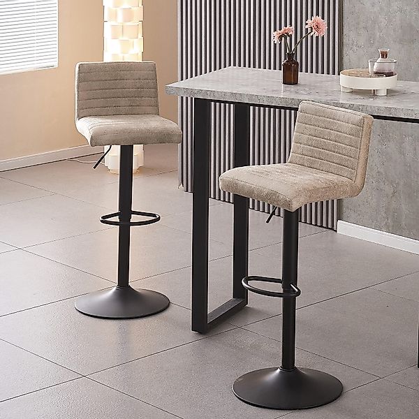 JYMTOM Barhocker 2er-Set Barhocker, höhenverstellbar, 360° günstig online kaufen