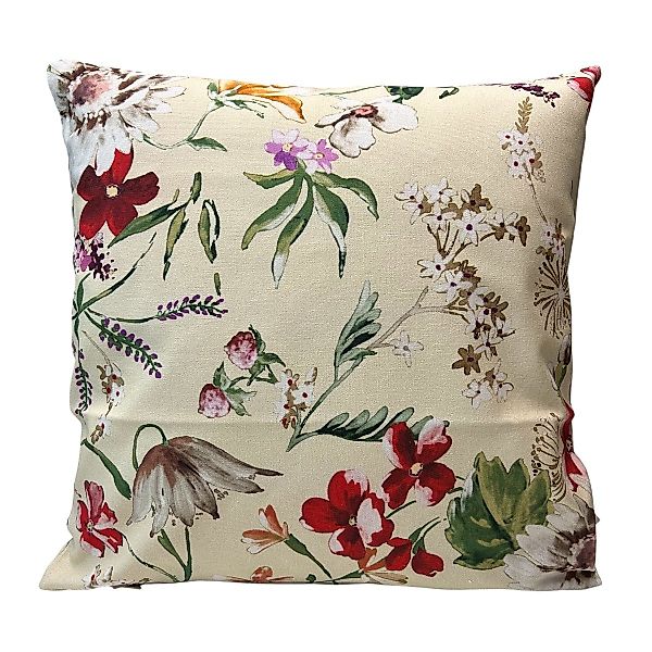 HOSSNER - HOMECOLLECTION Kissenbezug Floral 48x48 günstig online kaufen