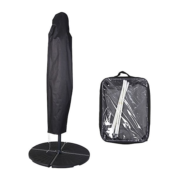 SVITA Sonnenschirm-Schutzhülle Ampelschirm 3m, Wasserabweisend, UV Schutz günstig online kaufen