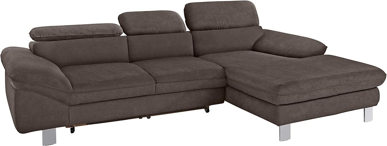 COTTA Ecksofa "Driver L-Form", mit Kopfteilverstellung, wahlweise mit Bettf günstig online kaufen