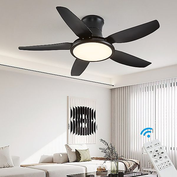 Eurotondisplay Deckenventilator Deckenventilator LED Beleuchtung 6 günstig online kaufen