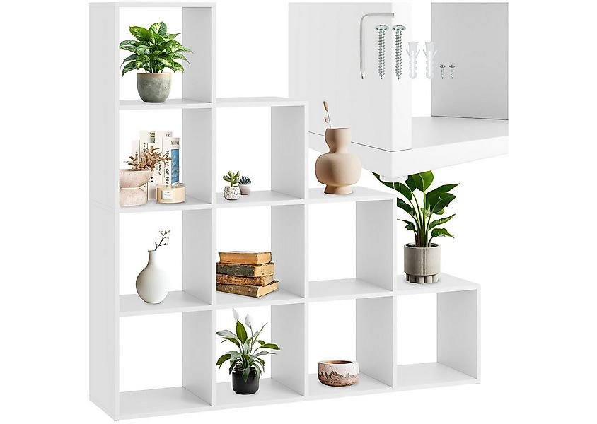tectake Bücherregal Talisa, Set 1-tlg., praktisches Würfeldesign günstig online kaufen
