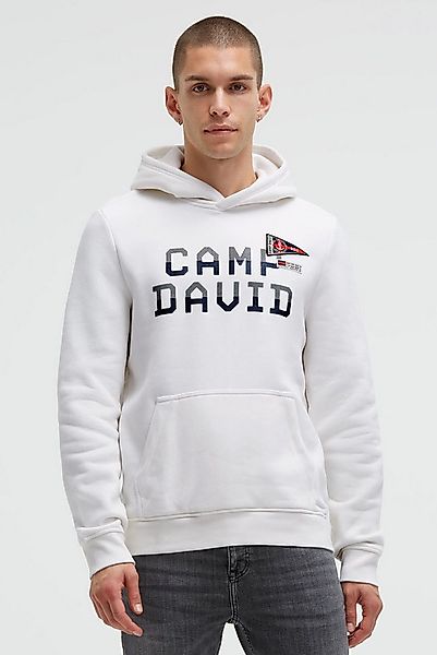 CAMP DAVID Kapuzensweatshirt mit Rippbündchen günstig online kaufen