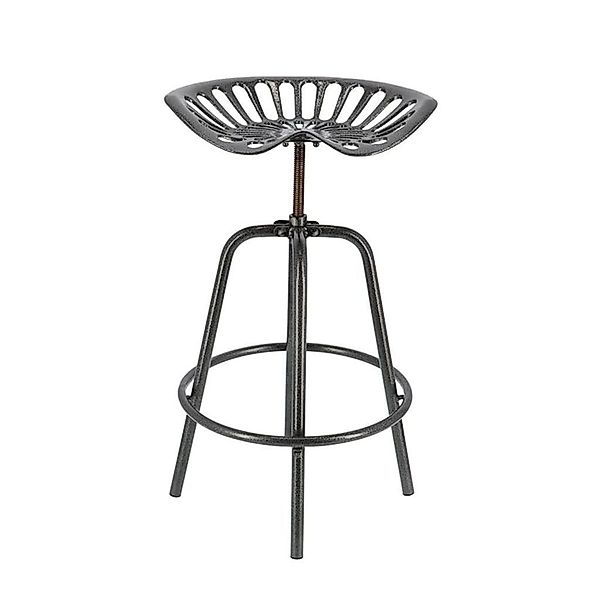 esschert design Barhocker Traktor-Barstuhl Grau (1 günstig online kaufen