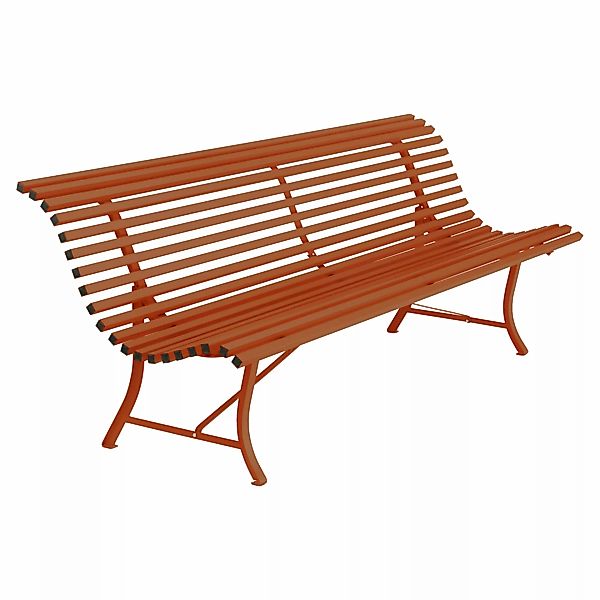 Louisiane Outdoor Bank 200 cm Kandierte Orange günstig online kaufen