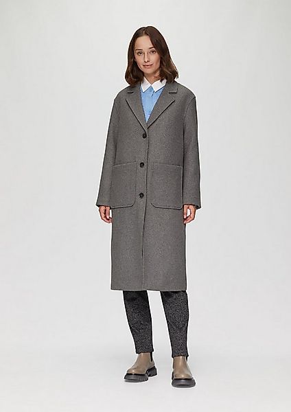 s.Oliver Funktionsmantel Outdoor-Mantel Wollmantel im Relaxed Fit günstig online kaufen