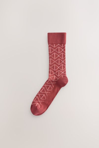 Next Kurzsocken Gemusterte Socken, 5er-Pack (5-Paar) günstig online kaufen